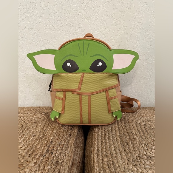 Loungefly Handbags - Loungefly Star Wars Grogu “Baby Yoda” Mini Backpack
